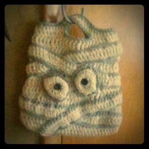 NWOT CROCHET TRICK OR TREAT BAG